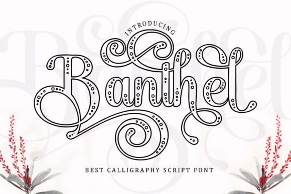 Banthel Outline: A Script Font for Elegance & Artistry