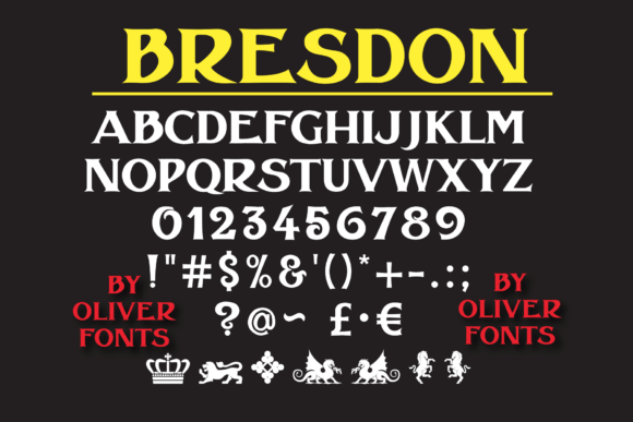 Bresdon: A Cool, Masculine Display Font for Bold Projects