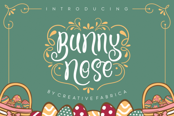 Bunny Nose: The Sweet Handwritten Font for Spring Designs