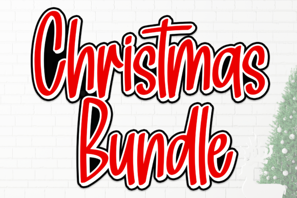 Christmas Bundle: A Playful Font for Festive Projects