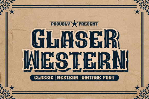 Glaser Western: A Bold Slab Serif for Lasting Impact