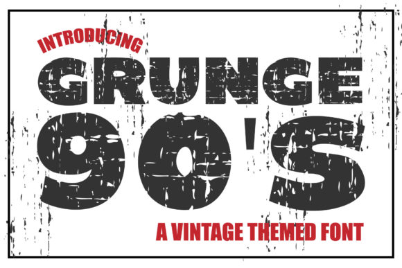 Grunge 90'S: Capturing Raw Energy in Modern Design
