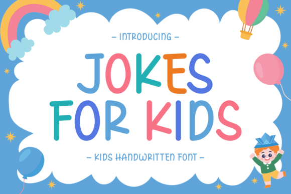 Jokes for Kids: A Font That Laughs With You