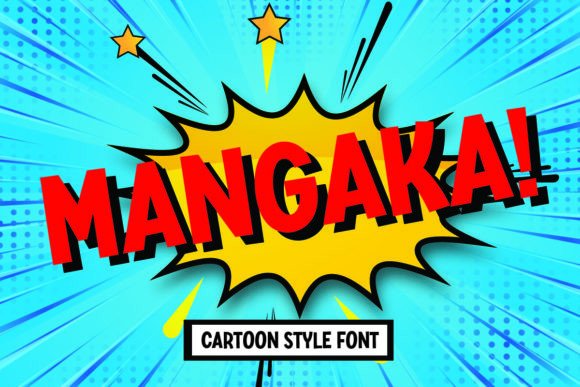 Mangaka Font: Unleashing Playful Energy in Your Designs