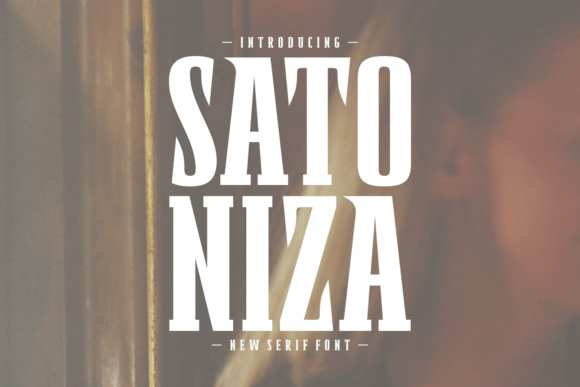Sato Niza: A Smooth Serif for Modern Designers