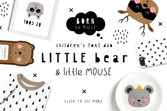 The Little Bear & Little Mouse Font Duo: A Designer's Playbook