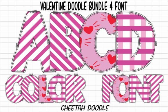 Valentine Doodle: A Font That Feels Like a Handwritten Love Note